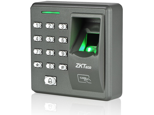 Control de acceso biométrico, tarjetas de proximidad y código